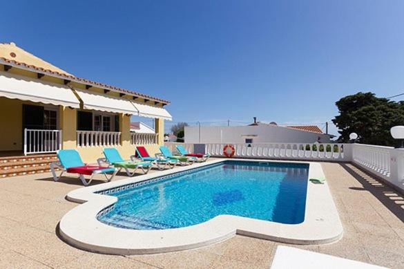 Villa Vistamar Cala En Porter  Esterno foto