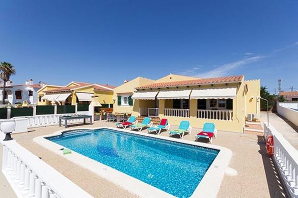 Villa Vistamar Cala En Porter  Esterno foto